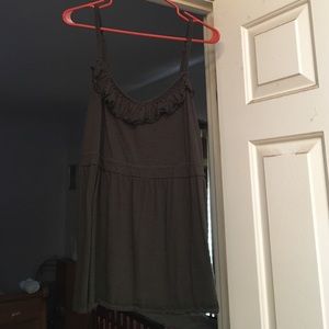 Torrid ruffle cami/tank