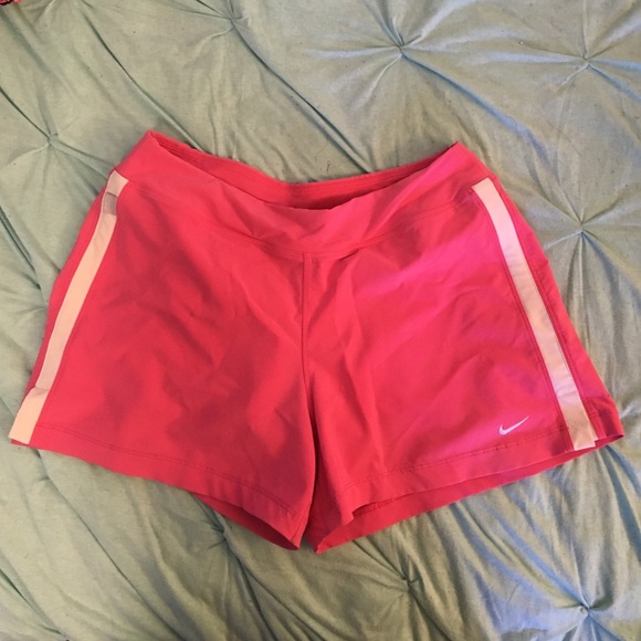 Nike dri-fit pink shorts