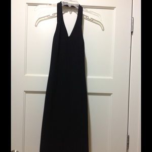 Black Halter Dress
