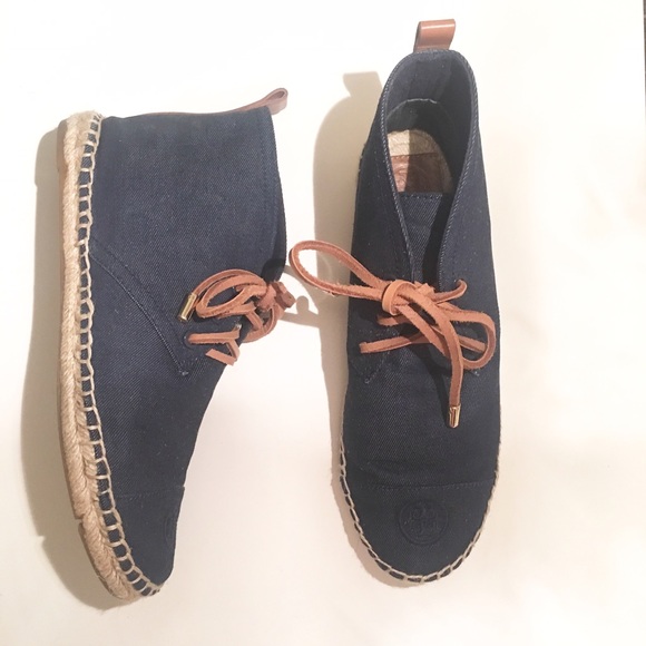 Tory Burch demin espadrille