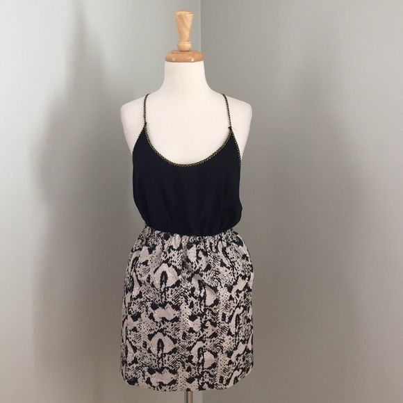 Gorgeous Sparkle And Fade Snake Print Mini - image 1