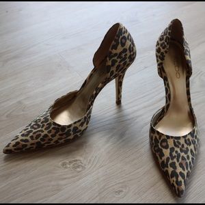 Aldo Leopard High Heels