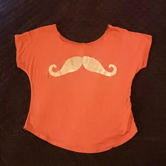 M.c mustache tee