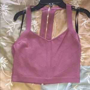 Bandage Burgundy 2 Piece