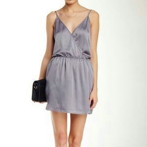 WAYF Satin Mini Dress