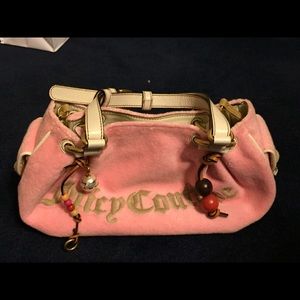 Juicy Couture Pink Velour Purse!