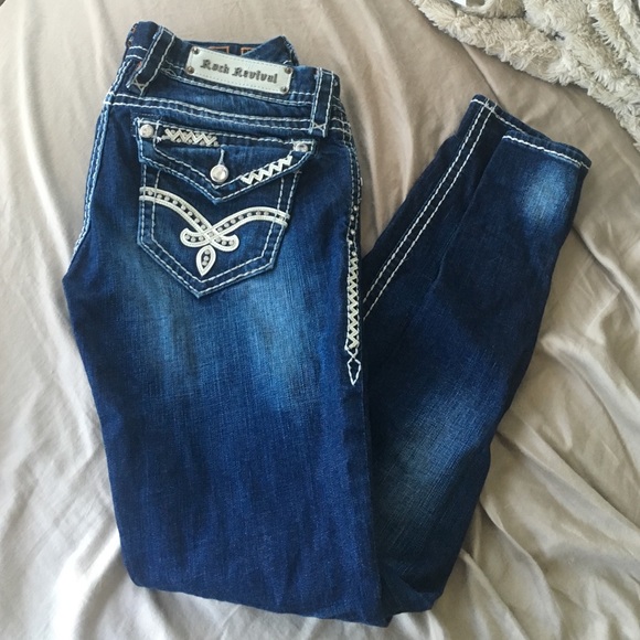 Rock Revival Skinny Jeans Size 28