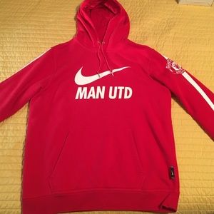 Nike Hoodie Manchester United size large