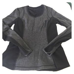 Lululemon long-sleeve reversible top