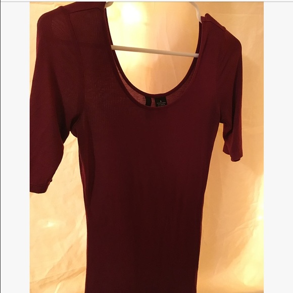 Maroon shirt