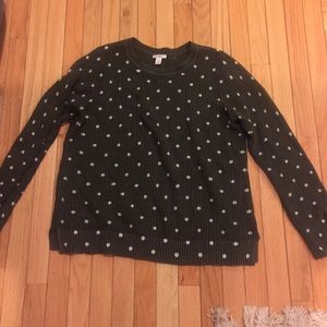 Forest green with white polka dots from Nordstrom