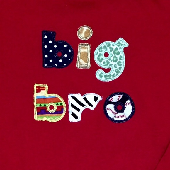 Big bro long sleeve t-shirt, custom made - Picture 2 of 2