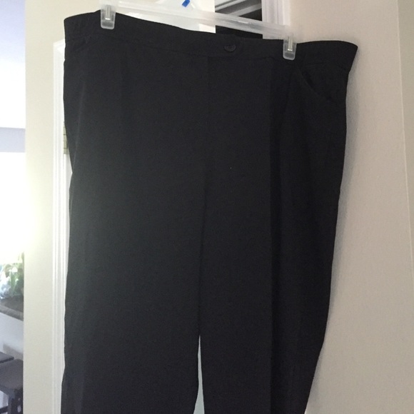Dress Barn black dress pants 24W