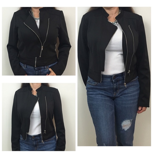 Black Moto Jacket - Picture 3 of 3