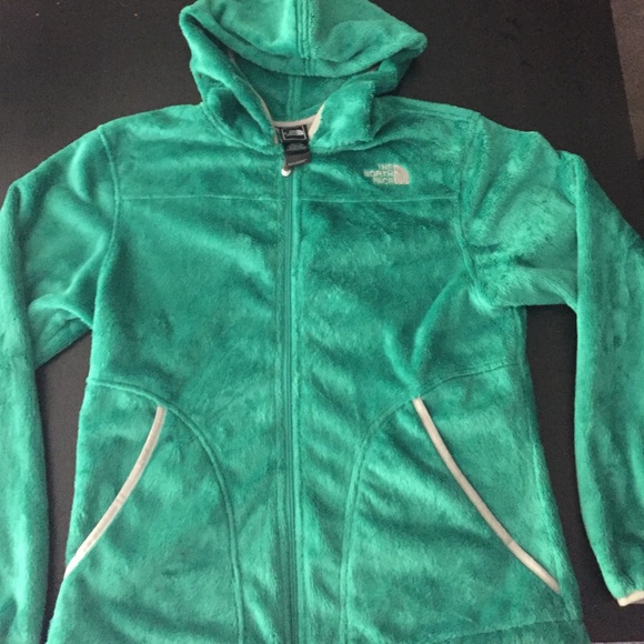 NWOT Emerald Green North Face Hooded Fleece