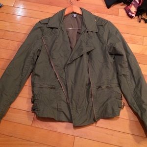 Olive green jacket