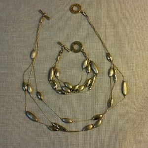 Monet golden bracelet