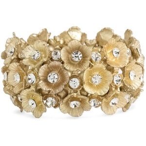 NWT Tasha Floral Cluster Stretch Bracelet