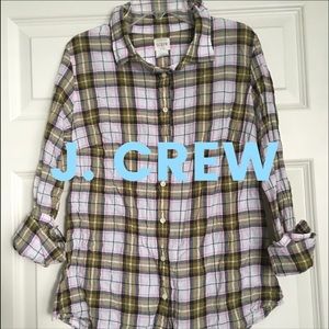 🍁J Crew Plaid Button Down🍁