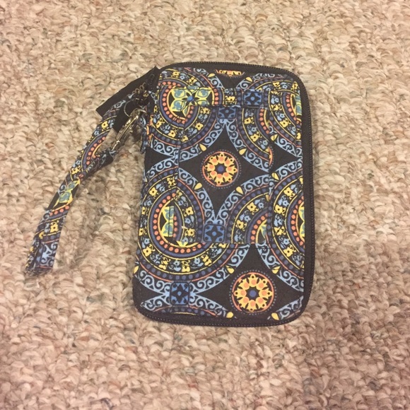 Cute wristlet with cellphone holder