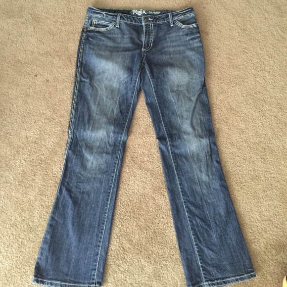 Womens low rise jeans