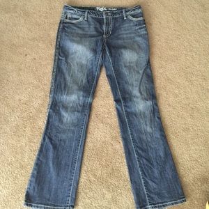 Womens low rise jeans