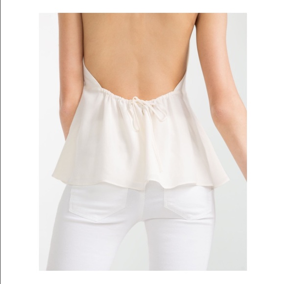 NWT Zara Halter Neck Top - Picture 3 of 3