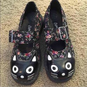 Floral cat creeper shoes
