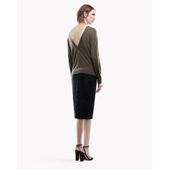 Theory 'Karinalee' V-back Sweater