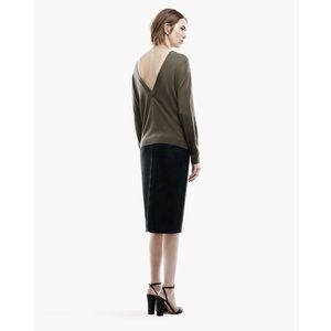 Theory 'Karinalee' V-back Sweater