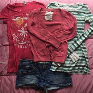 4 pc Hollister bundle!!