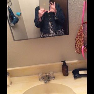 Kardashian jean jacket