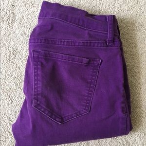 Purple Skinny Jeans