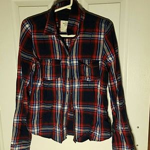 2 Abercrombie & Fitch Flannels