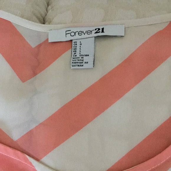 Sheer Chevron Top - Picture 2 of 2