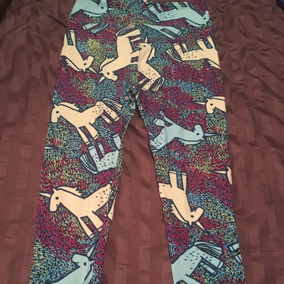OS LuLaRoe Actual Unicorn Leggings