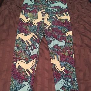 OS LuLaRoe Actual Unicorn Leggings