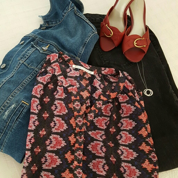 Violet + Claire Printed Top