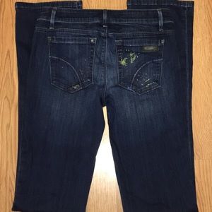 Joe's Jeans Starlet Slim Boot Fit Paint Effect 27