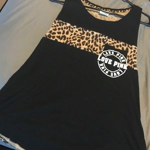 Victoria's Secret leopard tank
