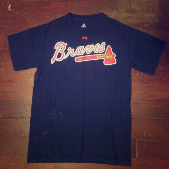 ❌SOLD❌Atlanta Braves Teixeira T-Shirt ⚾️💙❤️