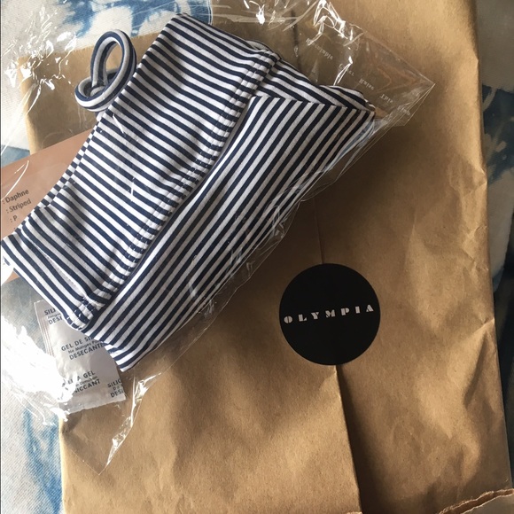 Olympia Activewear Delphine bra - stripe, size P - Picture 3 of 4