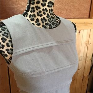 Calvin Klein light gray ladies dress