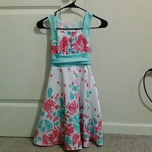 Girls flower dress