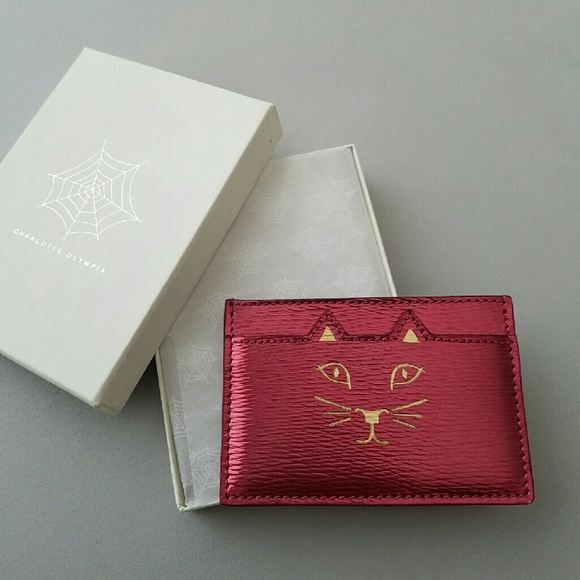 Charlotte Olympia Feline Card Holder - Picture 2 of 4