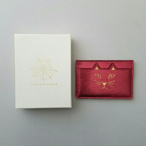 Charlotte Olympia Feline Card Holder - Picture 3 of 4