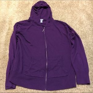 Ann Taylor hooded sweater