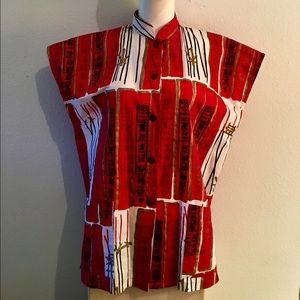 Vintage ALFRED SHAHEEN Honolulu Chemise Top