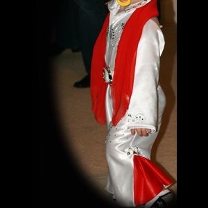 Handmade Toddler Elvis costume