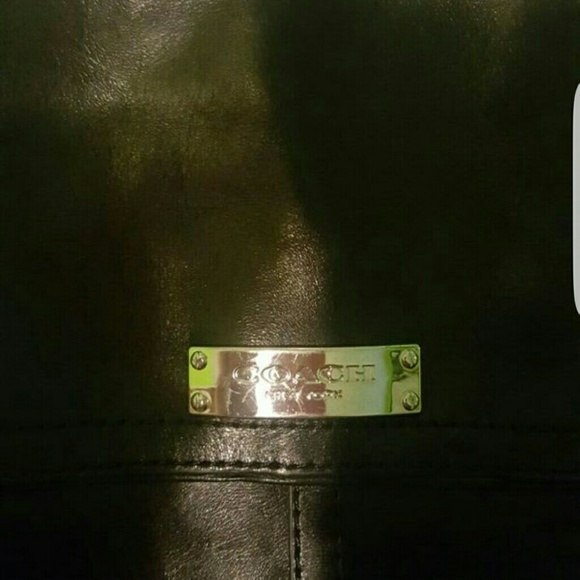 Coach black leather boots - Picture 2 of 4